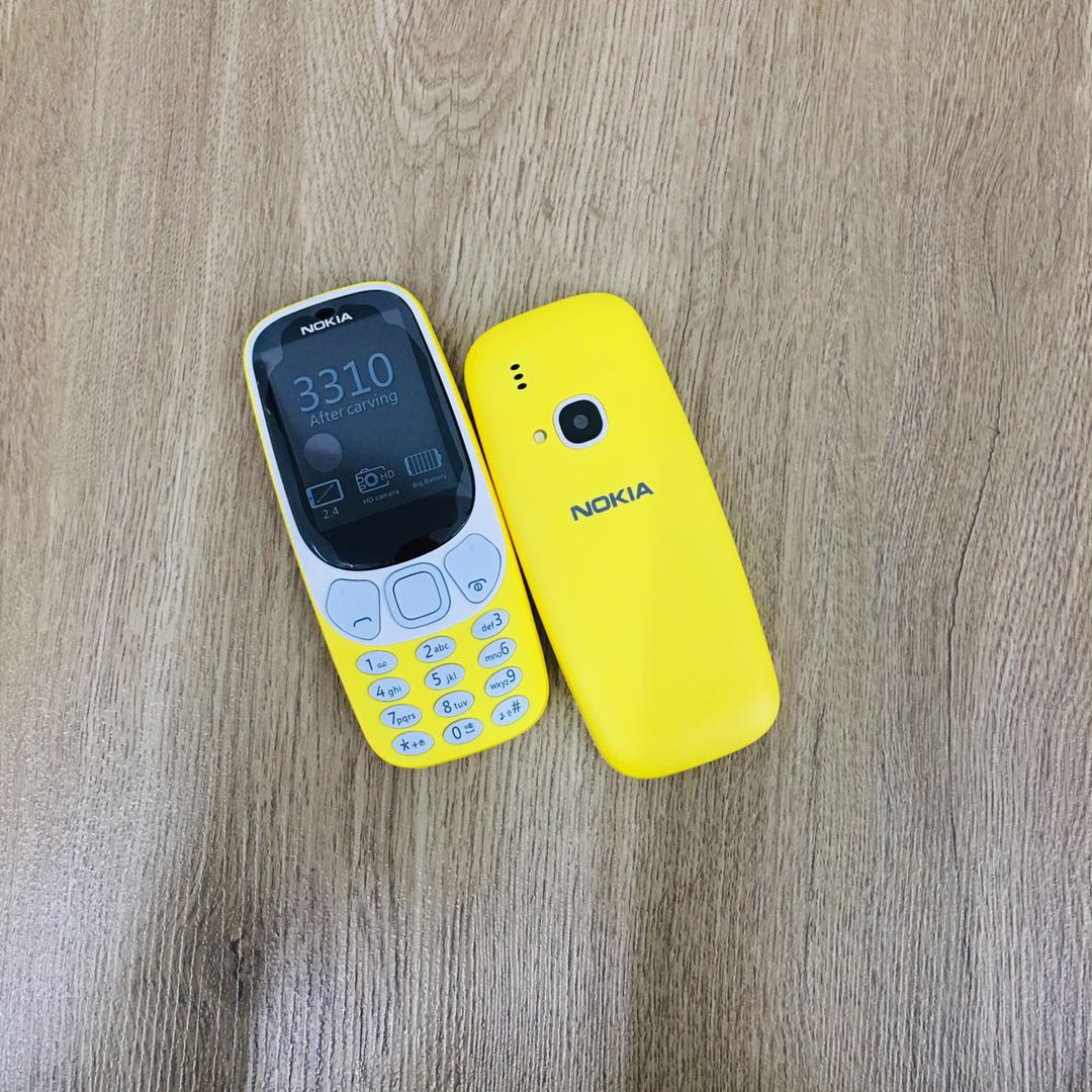 (YELLOW)Nokia 3310(2017) IMPORT REFURBISHED (Ready Stock)